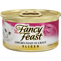 Fancy Feast Sliced Chicken Gourmet Cat Food 3oz 79531