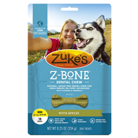 Zuke&lsquo;s® Z-Bones™ Natural Edible Dental Chews Clean Apple 968201b