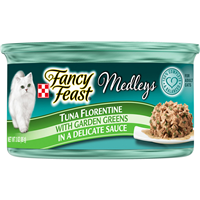 Fancy Feast Tuna Florentine with Garden Greens Cat Food 3oz 98536