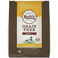 Nutro Adult Cat Grain Free Duck and Potato Recipe Cat Food 6.5LB BAG I003611