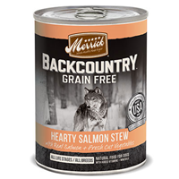 Merrick® Backcountry™ Hearty Salmon Stew Dog Food Can 12.7 Oz.  I008417