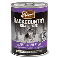 Merrick® Backcountry™ Alpine Rabbit Stew Dog Food Can 12.7 Oz.  I008419