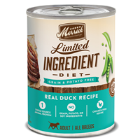Merrick® Limited Ingredient Diet Real Duck Recipe Dog Food 12.7 Oz.  I008447