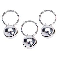 Coastal® Round Pet Bells 3 Pack Silver  I009405