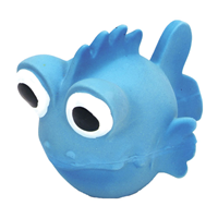 Coastal® Rascals® Latex Goldfish Dog Toy Blue I010487