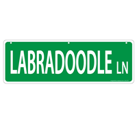 Labradoodle Lane Street Sign  I011448