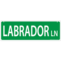 Labrador Lane  Street Sign  I011449