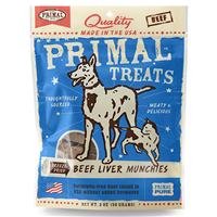 Primal Freeze Dried Beef Liver Treat 2oz. I011568