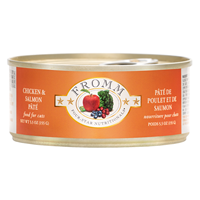 Fromm 4 Star Dinner Chicken and Salmon Wet Cat Food 5.5oz.