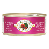 Fromm 4 Star Dinner Chicken and Duck and Salmon Wet Cat Food 5.5oz.