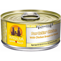Weruva Paw Lickin&lsquo; Chicken – With Chicken Breast in Gravy 5.5oz. Can I013109