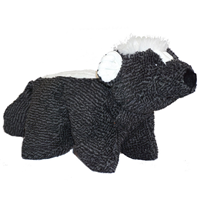HuggleHounds® Knot-Less Squooshie Skunk I013158