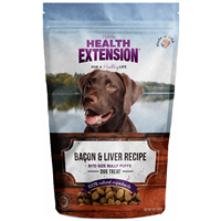 Holistic Health Extension Bully Puff Bacon and Liver Dog Treats 5oz I013442
