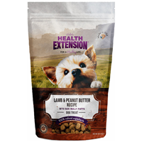 Holistic Health Extension Bully Puff Lamb and Peanut Butter Dog Treats 5oz I013444