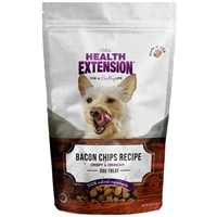 Holistic Health Extension Bacon Chip Dog Treats 4oz I013446
