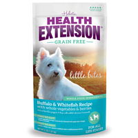 Holistic Health Extension Grain Free Little Bites Buffalo/Whitefish Dog Food I013456b