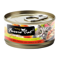 2.82oz Fussie Cat Tna/Chk Livr Tuna/Chicken/Liver  I013537