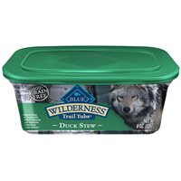 Blue Buffalo Wilderness Trail Tubs Duck Stew Dog Food 8oz.