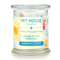 Pet House Candle Sunwashed Cotton I014219