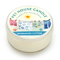 Pet House Mini Candle Sunwashed Cotton I014234