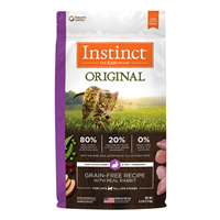 Nature&lsquo;s Variety Original Grain-Free Recipe with Real Rabbit Dry Cat Food 4.5 Lb. Bag I014406