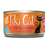 Tiki Cat® Manana Grill™ Ahi Tuna with Prawns Grain Free 2.8 oz. I014977