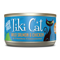 Tiki Cat® Napili Luau™ Wild Salmon & Chicken Grain Free 2.8 oz. I014981
