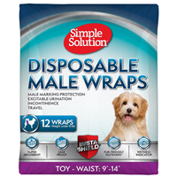 Simple Solution® Disposable Male Wrap 12pk I016202