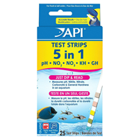 API® 5 in1 Aquarium Test Strips 25 ct. Z31716307033
