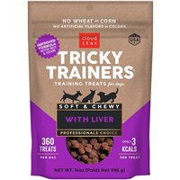 Cloud Star Tricky Trainers Soft & Chewy Training Treats with Liver 14 oz