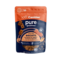 CANIDAE® Pure Heaven Grain Free Biscuits for Dogs Salmon & Sweet Potato 11 oz.  I004333