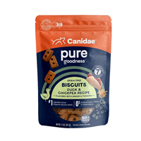CANIDAE® Pure Heaven Grain Free Biscuits for Dogs Duck & Chickpeas 11 oz.  I004334