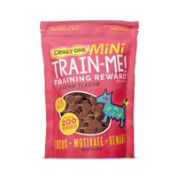 Crazy Dog® TRaiN-Me! Grain Free Mini Treats for Dogs 3.5 oz. Bacon I008162