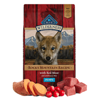 Blue Wilderness Rocky Mountain Recipe Red Meat Large Breed Puppy Dogs 22lb I010929