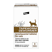Elanco Tapeworm Dewormer for Cats 3 pk.