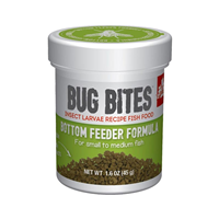 Fluval Bug Bites Granules Bottom Feeder Formula for Small to Medium Fish 1.6 oz