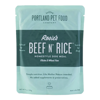 Rosie&lsquo;s Beef N&lsquo; Rice 9oz Meal Pouch  I021970