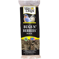 Wild Delight Bugs N&lsquo; Berries Wild Bird Food Block 12 oz