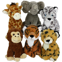Multipet Eco Safari Animals Dog Toys