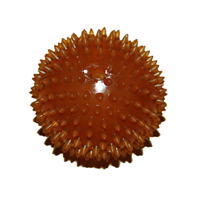 Indipets All Natural Rubber Star Ball Dog Toy