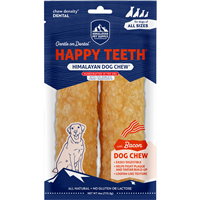 Himalayan Happy Teeth Dog Chew with Bacon 2 pk