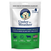 Under The Weather Rice, Hamburger & Sweet Potato Freeze-Dried Bland Diet for Dogs 6 oz