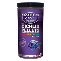 Omega One Small Sinking Cichlid Pellets + Super Color