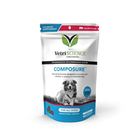 VetriScience Composure Calming Supplements for Dogs 45ct Bacon Flavor Chews