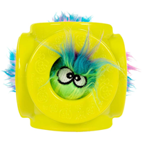 goDog Furballz Cage Ball 2-in-1 Burrow Bouncer Dog Toy