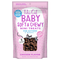 Tiki Cat Baby Soft & Chewy Mini Treats Chicken Flavor 2 oz