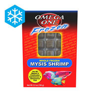 Omega One Frozen Mysis Shrimp Fish Food 3.5 oz