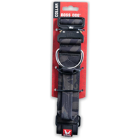 Boss Dog Tactical Collar Black Camo