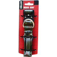 Boss Dog Tactical Collar Green Camo
