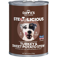 Dave&lsquo;s Stewlicious Turkey & Sweet Potato Stew for Dogs 13.2 oz